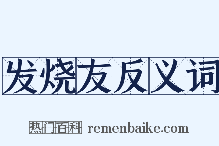 发烧友反义词是什么意思的图片